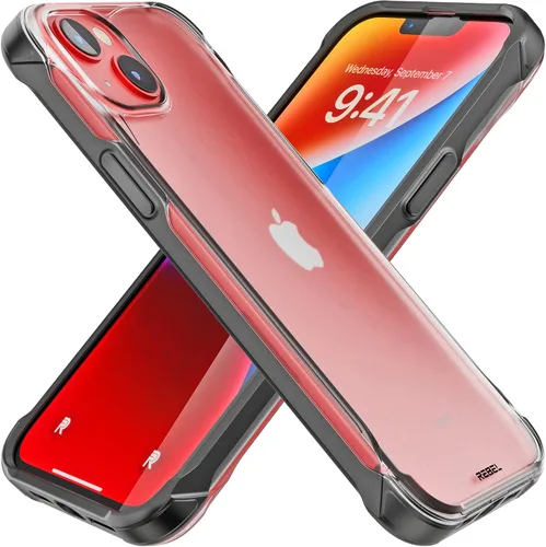 Vista 11 de Phone REBEL - Funda transparente para iPhone 14 Plus [Crystal Series Gen-4] Compatible con MagSafe Resistente, Antiarañazos, Sin Amarilleo