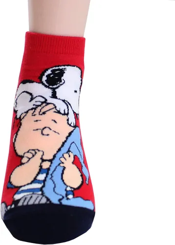 Vista 5 de EVEI The Peanuts Snoopy Cartoon Movie Series - Calcetines para mujer