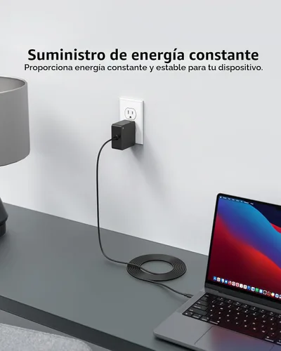 Vista 5 de Superer Cargador apto para portátil Asus Zenbook Chromebook Expertbook