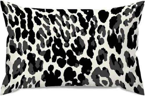 Vista 145 de ArogGeld Funda de almohada para sofá, guepardo y leopardo, estampado de leopardo, funda de cojín decorativa de granja para sala de estar