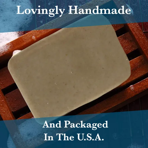 Vista 4 de Dead Sea Soap Mud - Barra de cuidado facial intensivo para mujeres y hombres, purificador de barro del mar muerto, para piel equilibrada y clara