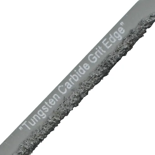 Vista 4 de Scroll Carburo Jigsaw Blade U Shank Set 8 cuchillas de fibra de cemento para herramientas de revestimiento Hardie para paneles de yeso Jigsaw
