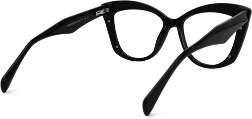 Vista 3 de Zeelool Gafas vintage con bloqueo de luz azul ojo de gato para mujer Amy JGA300178