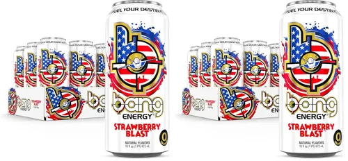 Vista 8 de Bang Energy - Bebida energética sin azúcar, 16 onzas, Blue Razz (paquete de 12) Paquete de 12