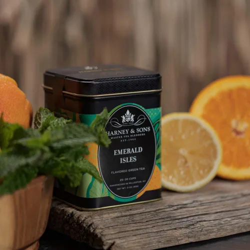 Vista 3 de Harney & Sons EMERALD ISLES - Té verde en lata (3 onzas)