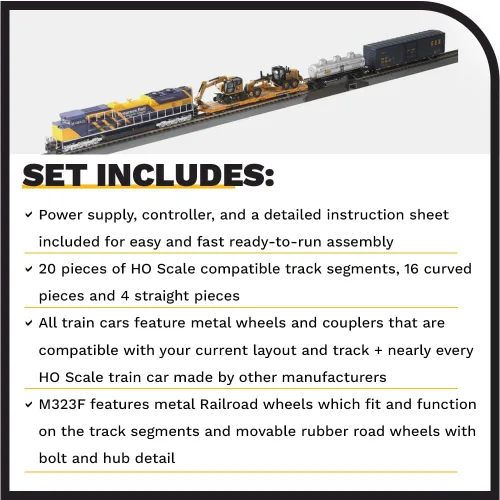 Vista 5 de Diecast Masters HO Scale Progress Rail Juego de tren 100 aniversario 87001