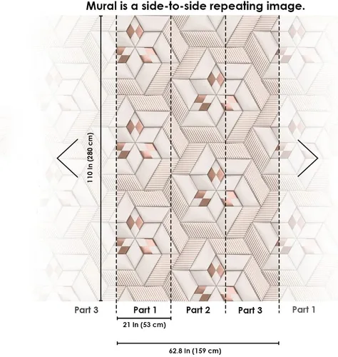 Vista 4 de CONCORD WALLCOVERINGS ™ Papel tapiz floral para dormitorio, hojas de palmera, beige, azul y verde, 63 pulgadas de ancho x 110 pulgadas de alto, 3