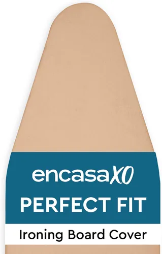 Vista 18 de Encasa XO Funda y Almohadilla para Tabla de Planchar 49"x18" - Cubierta de Fieltro de 4mm para Tabla de Planchar Ancha con Acolchado - Resistente al