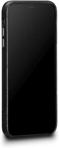 Vista 2 de Sena Deen Leatherskin Snap On - Funda para iPhone XS Max, compatible con carga inalámbrica, color negro