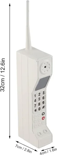 Vista 2 de Adorno retro para teléfono celular, soporte colgante decorativo para teléfono en casa, oficina, decoración de escritorio