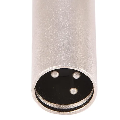 Vista 8 de Adaptador XLR de 3 pines, adaptador XLR macho a hembra, conector adaptador de extensión de micrófono