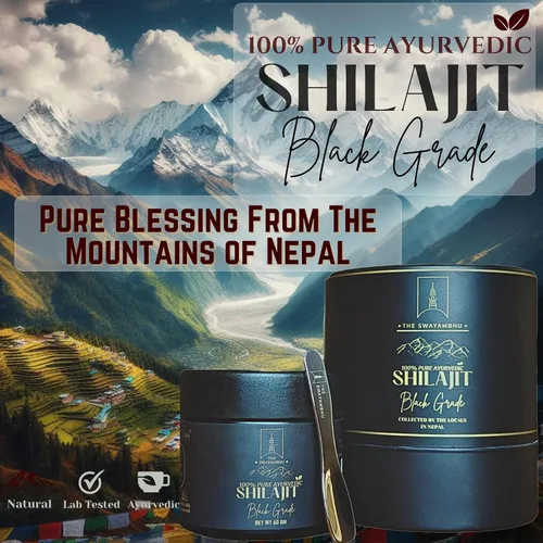 Vista 2 de SHILAJIT Resina SHILAJIT 100 % pura del Himalaya Nepalí, suplemento ayurvédico de grado negro, infusión de miel, cosechado a mano, probado