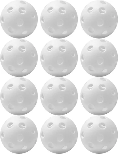 Vista 10 de MLB Indestruct-A-Ball - Pelotas de entrenamiento ópticas (paquete de 8), 9 pulgadas, color amarillo 5X More Durable Than Standard Balls, Flexes on