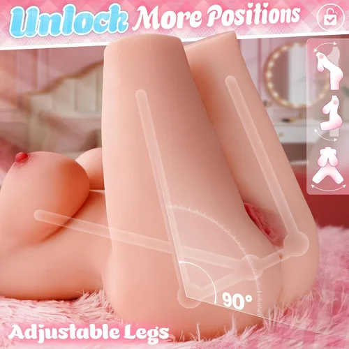 Vista 3 de Torso Doll Pocket Pussy - Juguete sexual masculino