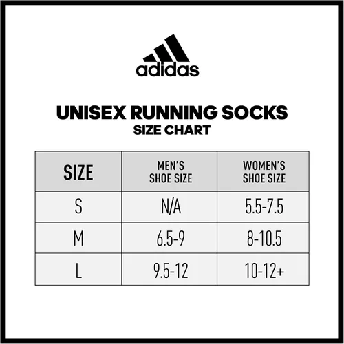 Vista 6 de adidas Calcetines para correr sobre la pantorrilla (OTC) para adultos (1 par)