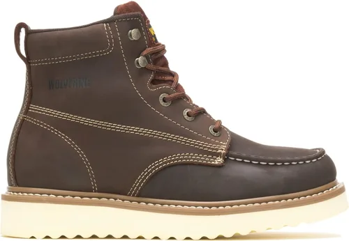 Vista 3 de Wolverine Loader Botas de trabajo para hombre de puntera suave de 6 pulgadas