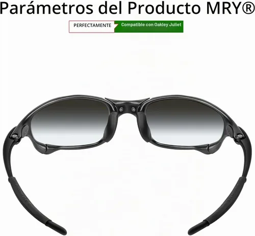 Vista 2 de Mryok Kits de boquillas de repuesto para gafas de sol Oakley Juliet - Opciones Negro