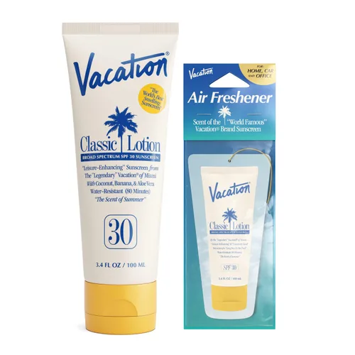 Vista 7 de Vacation Mini Classic Protector Solar SPF 30, Resistente al Agua, Loción Bronceadora a Granel, Regalos de Despedida de Soltera, Imprescindibles