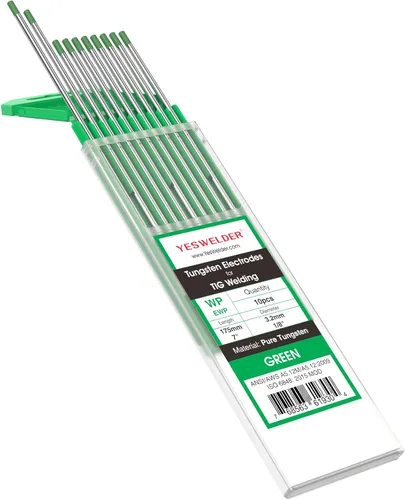Vista 38 de YESWELDER Electrodo de tungsteno TIG Weld 1/8"x 7" 10-pk, no radiactivo comparable a E3 púrpura