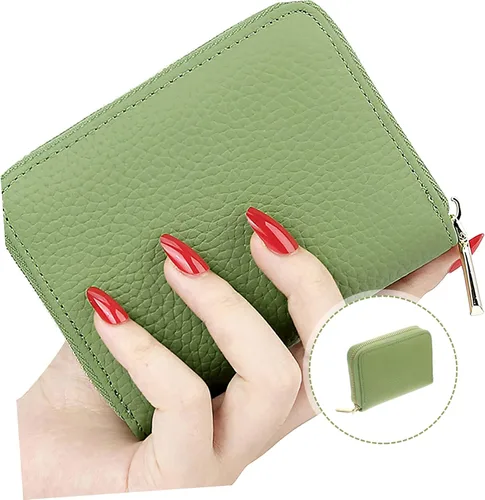 Vista 2 de 3pcs Wallet Convenient Bag Pouch Holder Case Change Storage Holder Large Capacity Cards Holder Id Bag Coin Container Business Delicate Bag Men Purse
