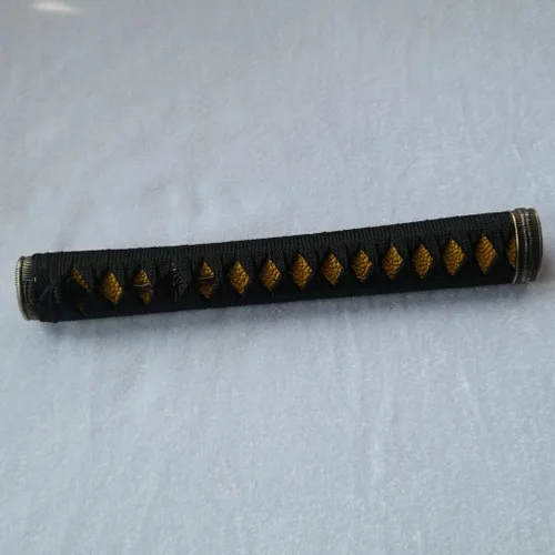 Vista 15 de Mango de Espada Tsuka 10.2in o Especificaciones Especiales Herrajes de Aleación/Cobre/Hierro e Imitación o Samegawa Real