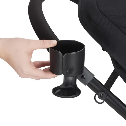 Vista 9 de Evenflo - Sistema de viaje modular pivotante con asiento de coche infantil LiteMax (gris casual)