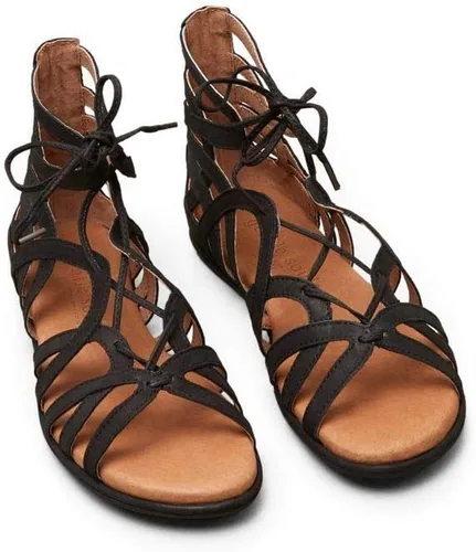Vista 4 de Gentle Souls Break My Heart 3 - Sandalias gladiadoras para mujer, color dorado