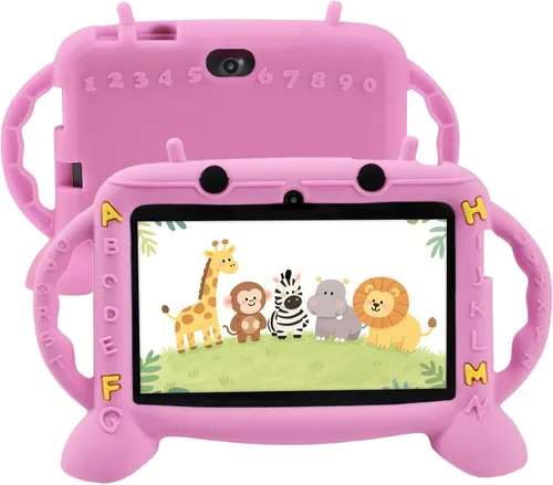 Vista 12 de Tableta para niños 7 pulgadas Tablet para niños 3-10 Android 11, 3GB +32GB ROM (azul) Todler tablet android 11