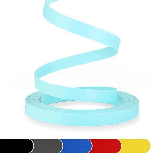 Vista 15 de Bandas de borde de PVC, 7/8 "x 25 pies mate blanco ribete de chapa no pegado para muebles de gabinete de mesa Matt blanco