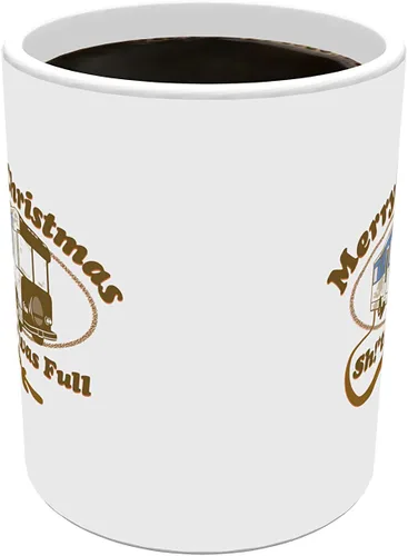 Vista 486 de Trend Setters Friends the Television Show – 25 años – Mercancía oficial – Taza de café o té de cerámica blanca de 11 onzas – perfecta para regalar