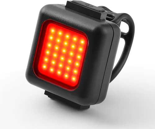 Vista 8 de Luces delanteras de bicicleta lámpara trasera 130/80LM 150mAh LED luz de ciclismo IPX5 impermeable 3 modos fácil de instalar