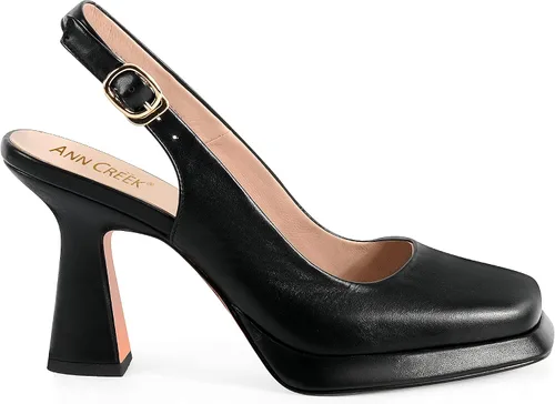 Vista 2 de ANN CREEK Zapatos de tacón alto con plataforma y punta cuadrada para mujer