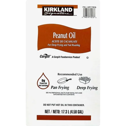 Vista 2 de Aceite de maní Kirkland Signature, 35 libras