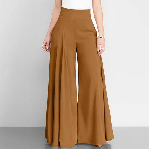 Vista 2 de NEBZCIV Dress Pants Baggy for Women Loose Straight Business Trousers High Waist SummerAutumnSpring Office Chinos Pants