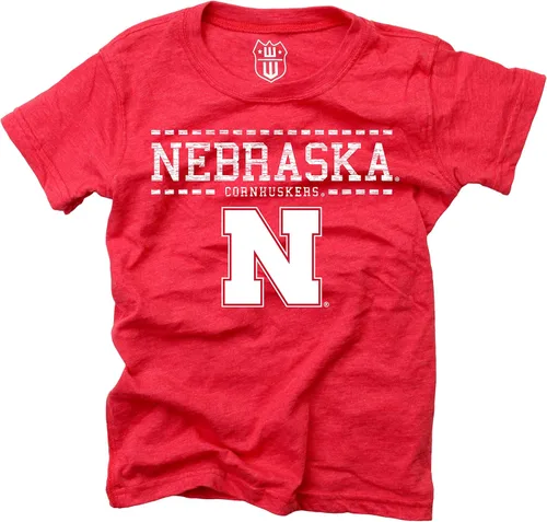 Vista 25 de Wes and Willy NCAA - Camiseta mezclada S/S para niñas