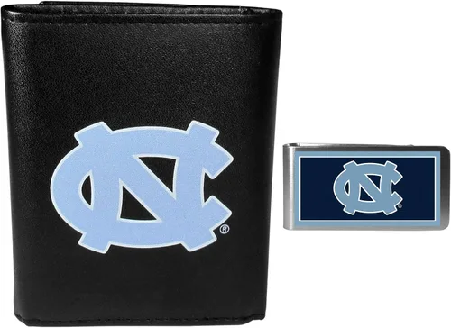 Vista 12 de Siskiyou Sports NCAA Unisex Tri-fold Wallet & Color Money Clip