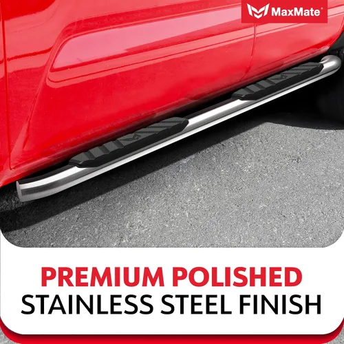 Vista 4 de MaxMate Barras Nerf laterales ovaladas de 3.5 pulgadas compatibles con Dodge Ram 1500 2009-2018; 2010-2026 2500 3500; 2019-2024 Classic Crew Cab