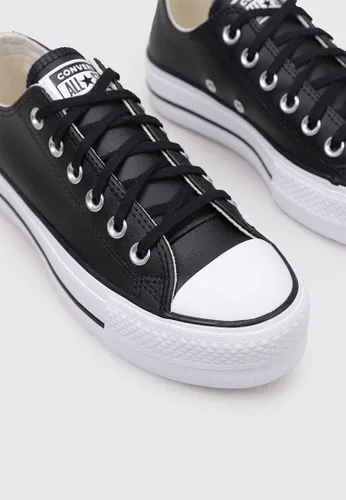 Vista 2 de Converse Chuck Taylor All Star Lift Platform - Tenis bajos de cuero para mujer