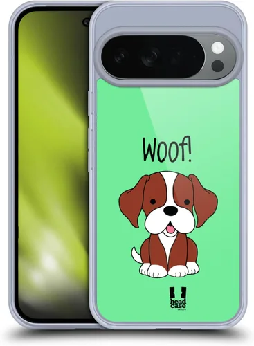 Vista 86 de Head Case Designs Beagle Happy Puppies Gel Case [Military Grade Protection] Compatible with Google Pixel 8 and Compatible with MagSafe