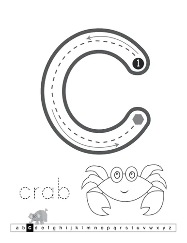 Vista 5 de Tracing For Toddlers First Learn to Write workbook. Practice line tracing, pen control to trace and write ABC Letters, Numbers and Shapes