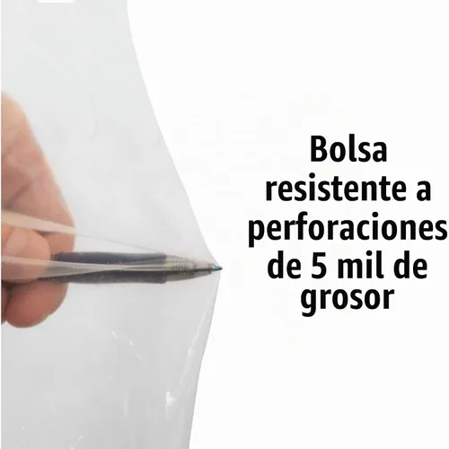 Vista 7 de Peachtree Woodworking Supply Bolsa de repuesto para colector de polvo de plástico transparente