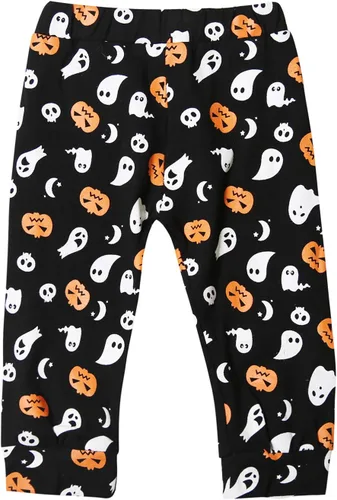 Vista 8 de Juego de 4 piezas de disfraz de calabaza para Halloween, para bebés y niños