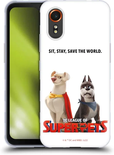 Vista 12 de Head Case Designs Officially Licensed DC League of Super Pets Ace Graphics Soft Gel Case Compatible with Samsung Galaxy Xcover7 5G
