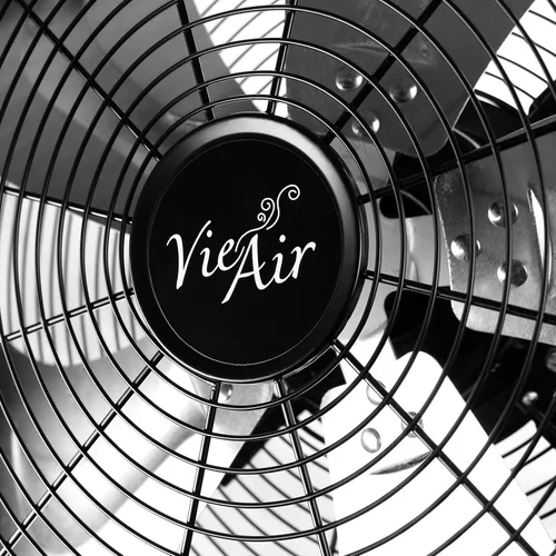 Vista 5 de Vie Air Ventilador de Tambor Pedestal Industrial de Servicio Pesado de 20" de Metal Potente y Silencioso de Alta Velocidad con Inclinación de 360