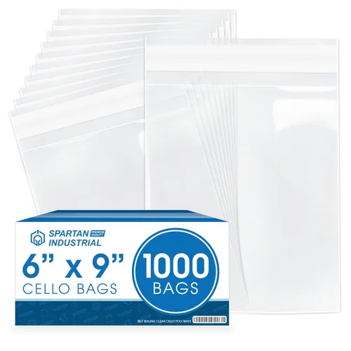 Vista 9 de Bolsas de celofán autosellantes de 5 x 5 pulgadas (1000 unidades) bolsas transparentes para galletas con sello para galletas decoradas, golosinas
