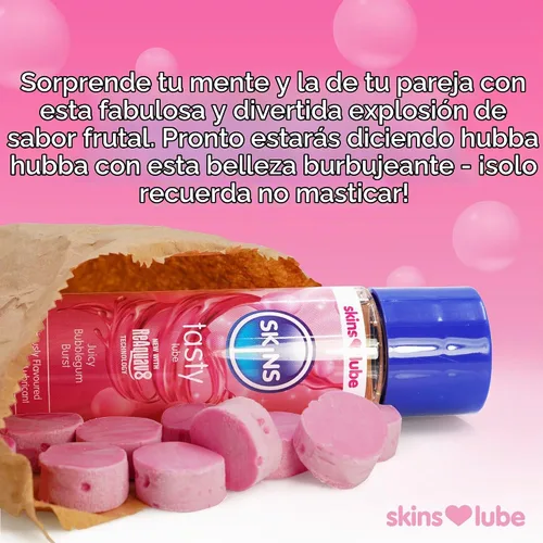 Vista 6 de Creative Conceptions LLC 82368: Lubricante a base de agua Skins Bubblegum 4.4 oz