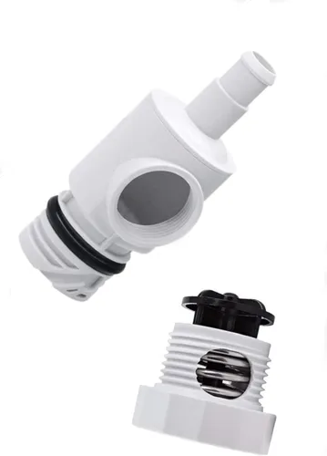 Vista 4 de Kit de válvula de alivio de presión D29 UWF de desconexión rápida y 9-100-9002 compatible con los limpiadores automáticos de piscinas Polaris 180