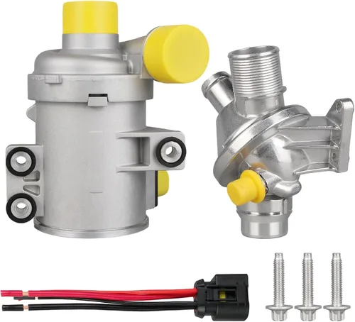 Vista 20 de Bomba de agua de motor eléctrico compatible con BMW 328i 528i X3, X5 428i 228i X1 X4 Z4 2012-2017 228i/328i/428i/528i xDrive, bomba de refrigerante