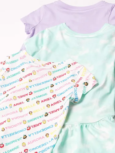Vista 2 de Tienda Camiseta de manga corta de Spotted Zebra de Disney Star Wars Frozen Princesa