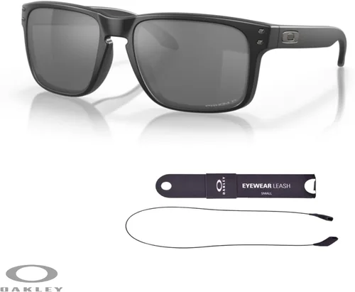 Vista 2 de Oakley Holbrook OO9102 Square Sunglasses for Men + BUNDLE Accessory Leash + BUNDLE with Designer iWear Eyewear Kit